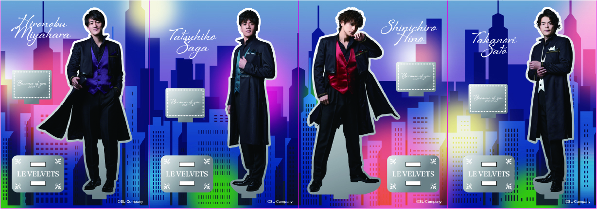 LE VELVETS コンサート 2024「Because of you」グッズ販売のご