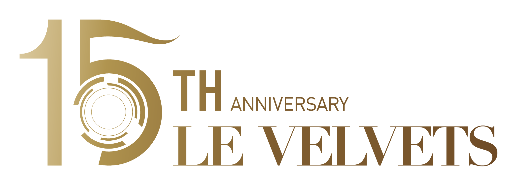 15周年ロゴ